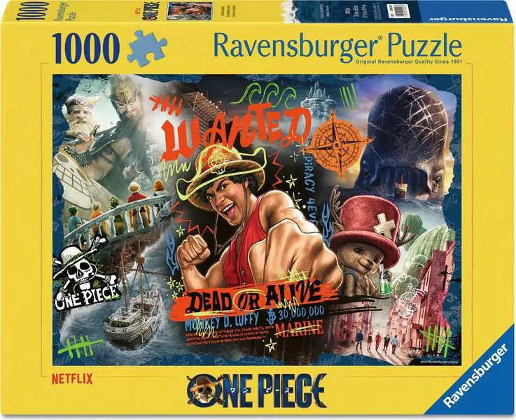 DMG Ravensburger One Piece - Adventure Awaits! (1000pcs) (DAMAGED BOX)