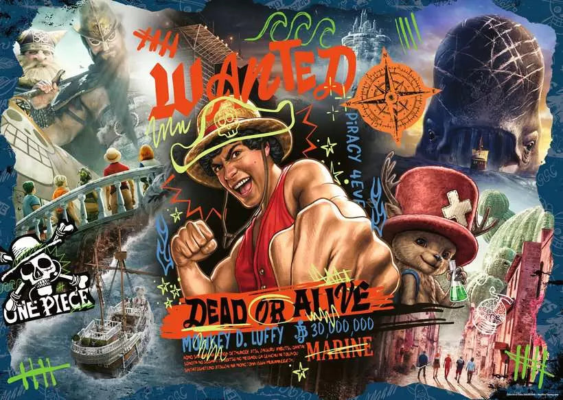 DMG Ravensburger One Piece - Adventure Awaits! (1000pcs) (DAMAGED BOX)