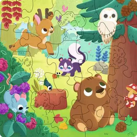 Ravensburger Enfants - Animaux de la Forêt (BOIS) (22 pièces)