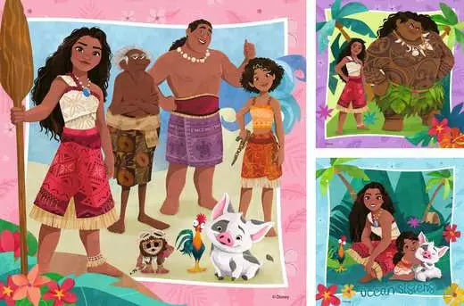 Ravensburger Disney - Moana 2 (3x49pcs)
