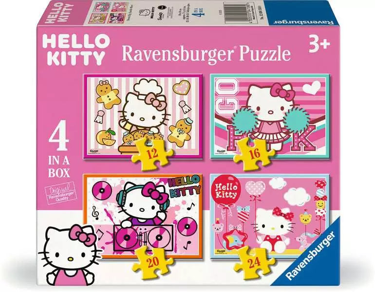 DMG Ravensburger Hello Kitty! Dream Big, Sparkle More! (12/16/20/24 pcs) (DAMAGED BOX)