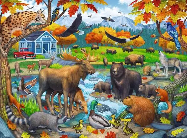 Ravensburger Wildlife Gathering (150 XXL)