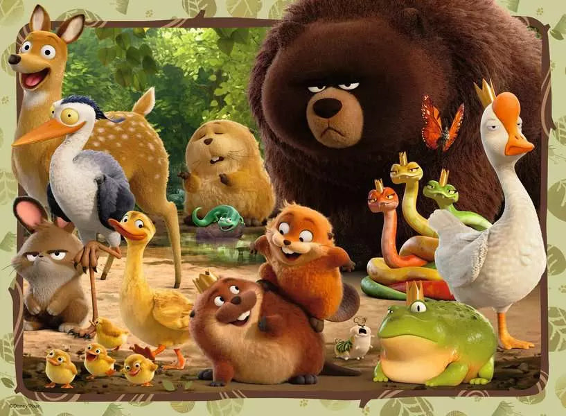 Ravensburger Disney Hoppers - Secrets of the Animal World (100 XXL)
