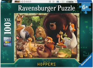 Ravensburger Disney Hoppers - Secrets of the Animal World (100 XXL)