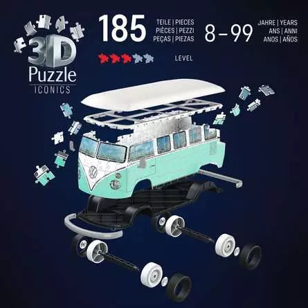 Ravensburger Iconics - Volkswagon T1 (3D Puzzle)