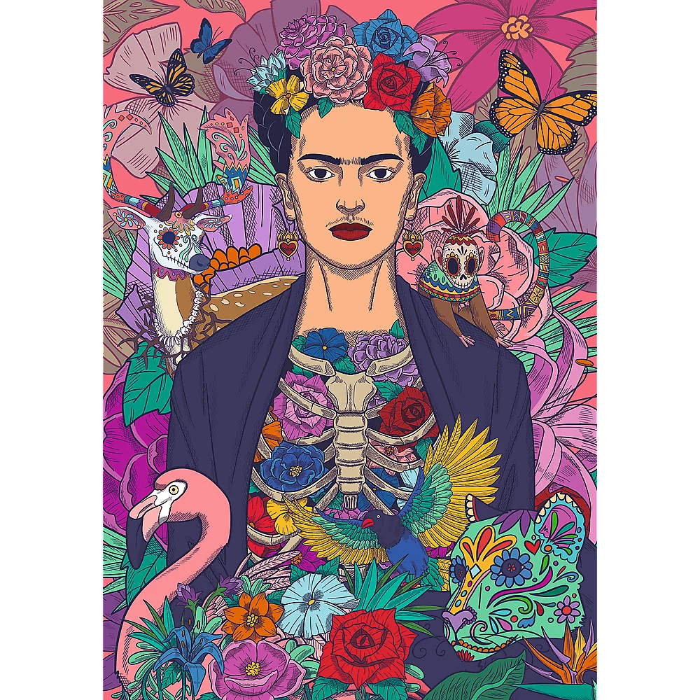 DMG Frida Kahlo - Blossoming Soul (1000pcs) (DAMAGED BOX)