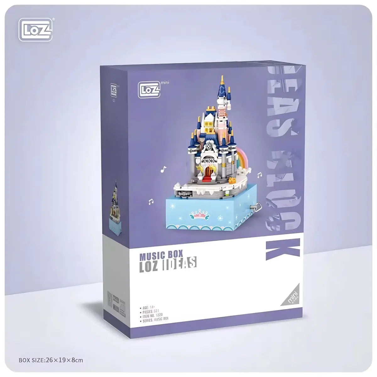 Boîte à musique Château LOZ (531 pièces)
