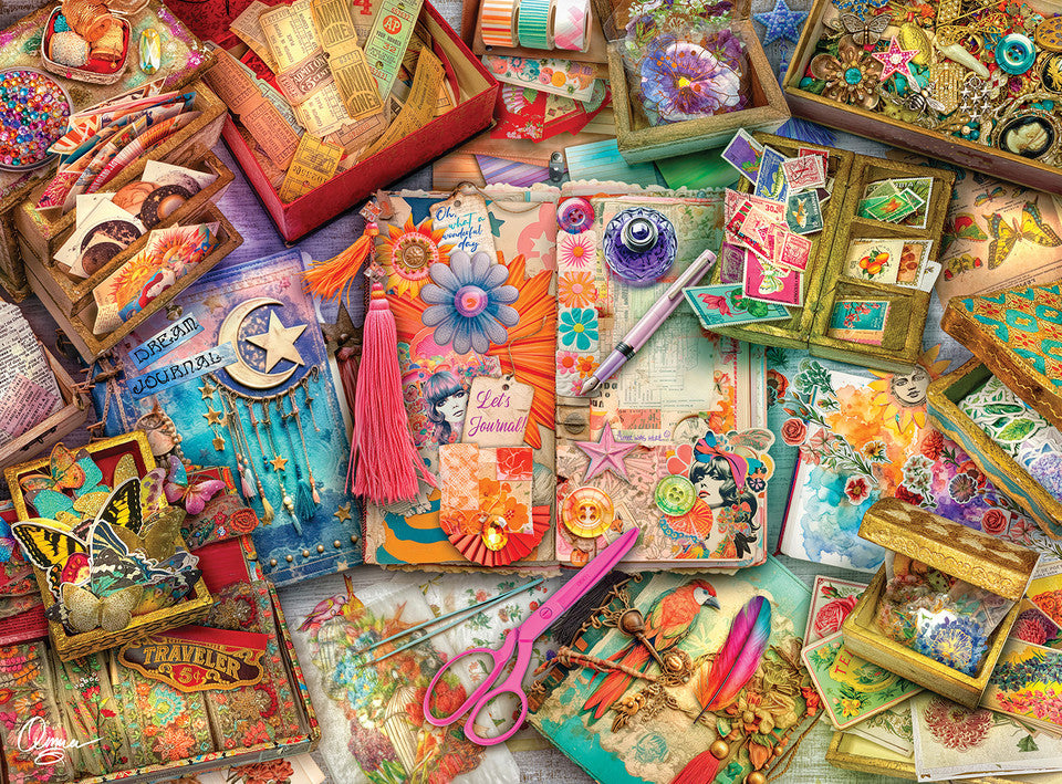 The Junk Journaler's Desk, Aimee Stewart - Silver Select Collector's Edition (1000pcs)