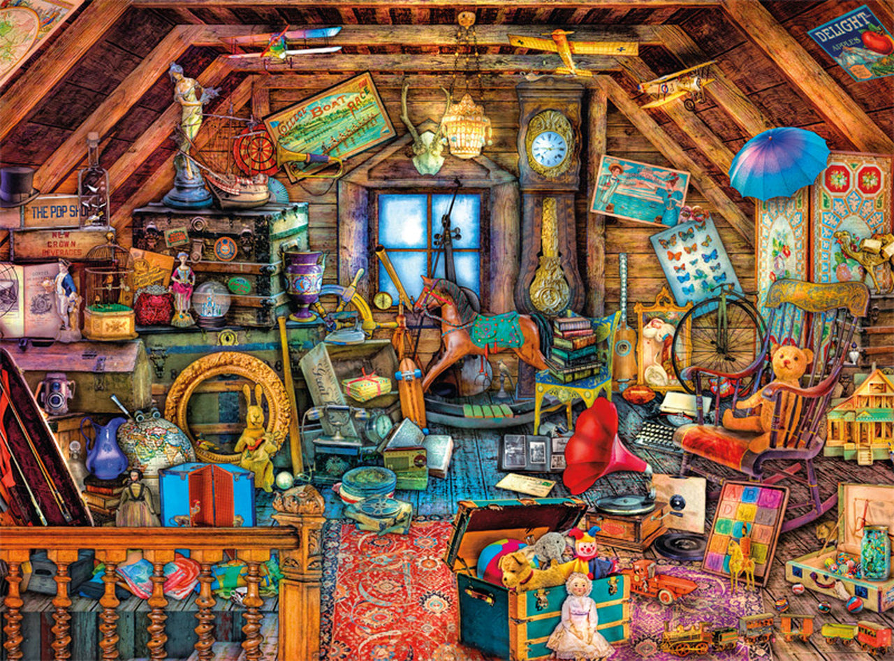 Le grenier de grand-mère de grand-mère, Aimee Stewart (utilisation / utilisé - puzzles pour de bon)