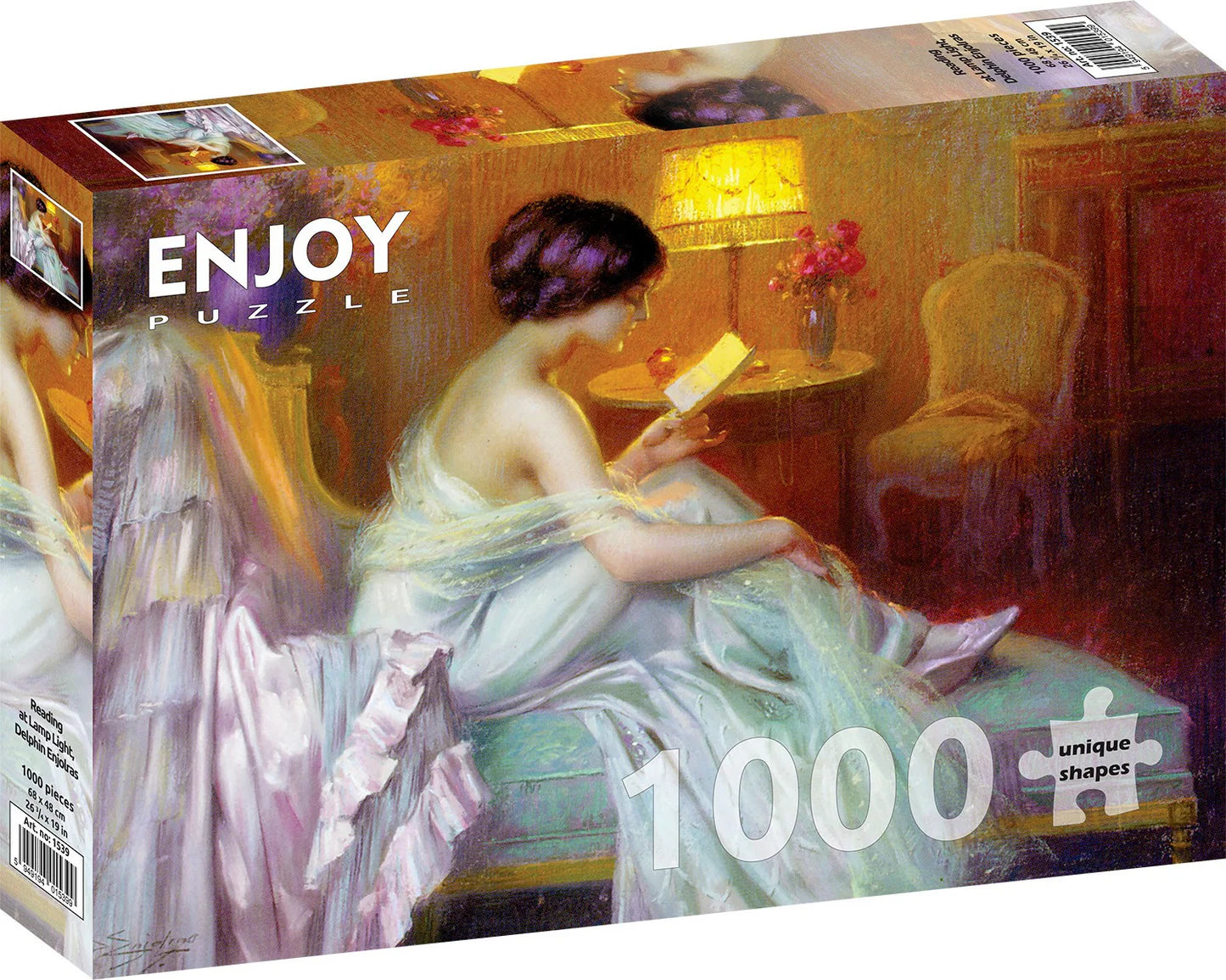 PFG Lecture à la lumière d'une lampe (1000 pièces) (Usage/Utilisé - PUZZLES FOR GOOD)