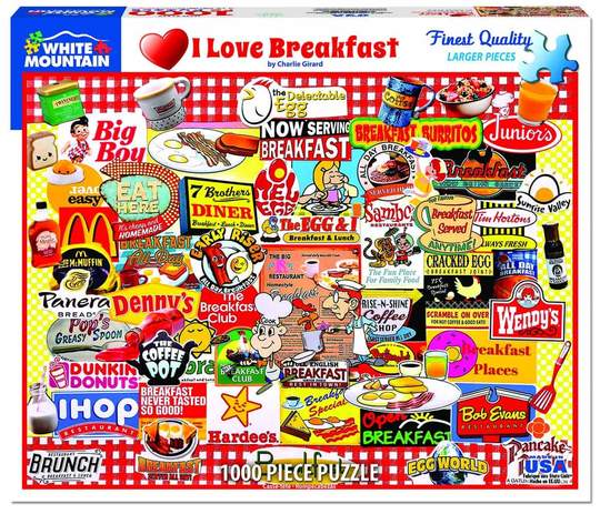 PFG I Love Breakfast, Charlie Girard (Usage/Used - PUZZLES FOR GOOD)