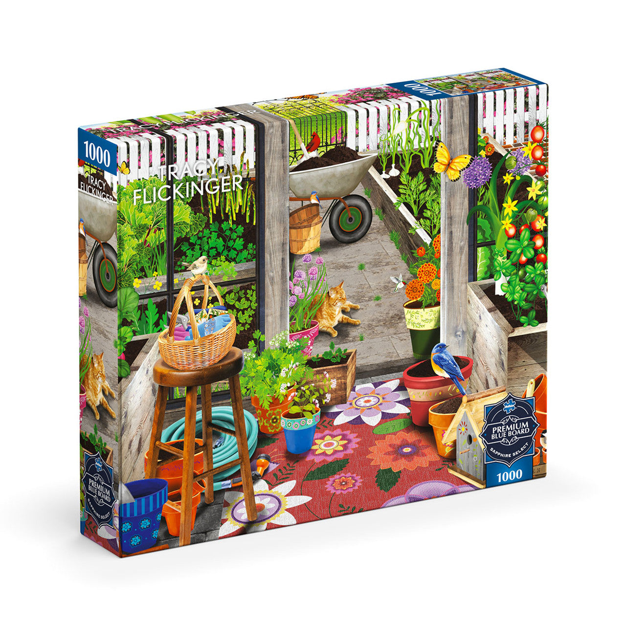Sapphire Select - Serre de jardin, Tracy Flickinger (1000 pièces)