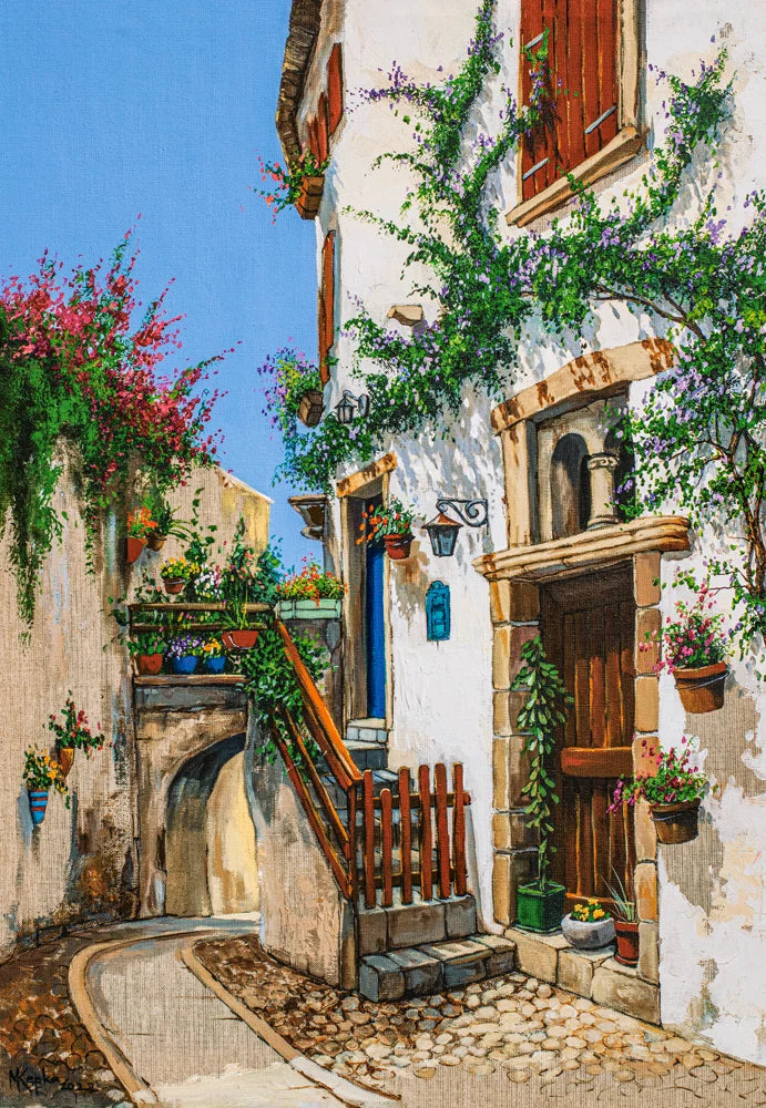 Collection d'art PFG - Ruelle italienne (1500 pièces) (Occasion - PUZZLES FOR GOOD)