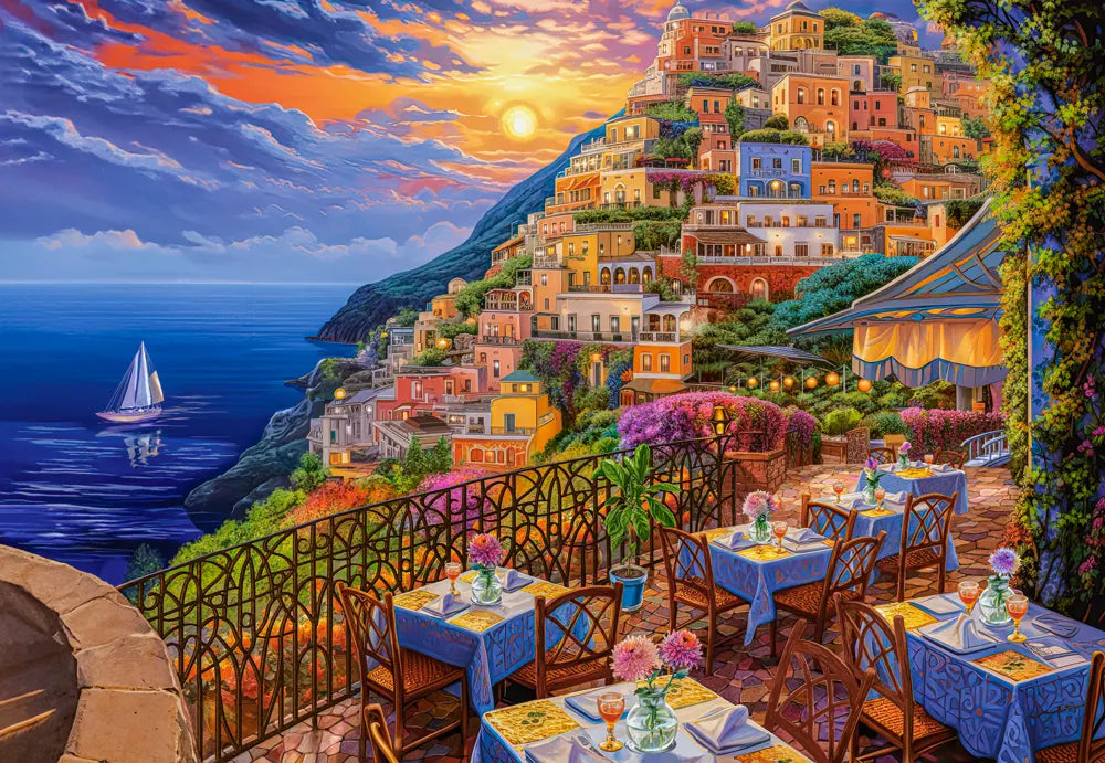 Soirée positano romantique (1500pcs)
