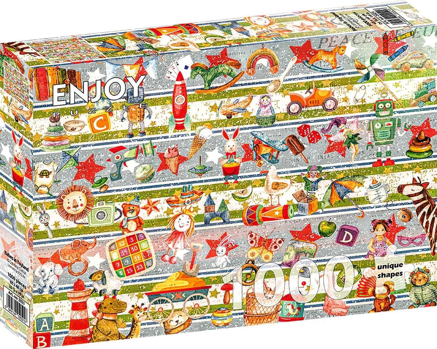 Enjoy- Babes in Toyland (1000pcs)