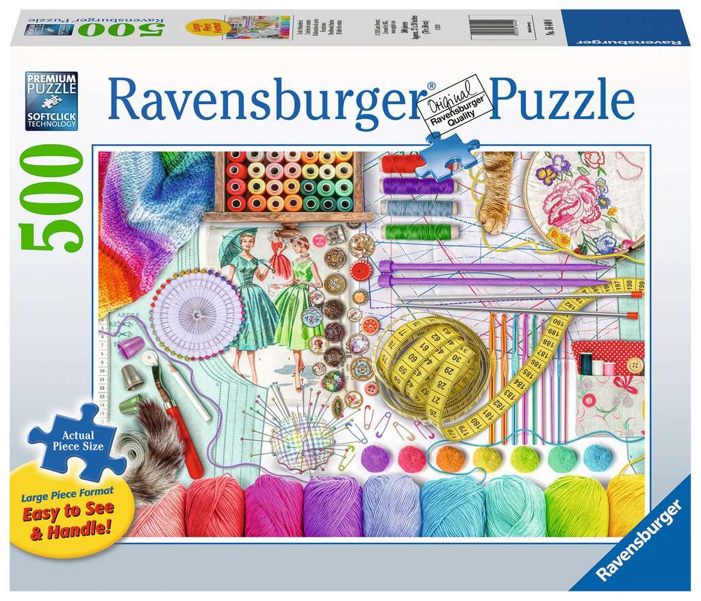 DMG Ravensburger Needlework Station (500 Large) (DAMAGED BOX)