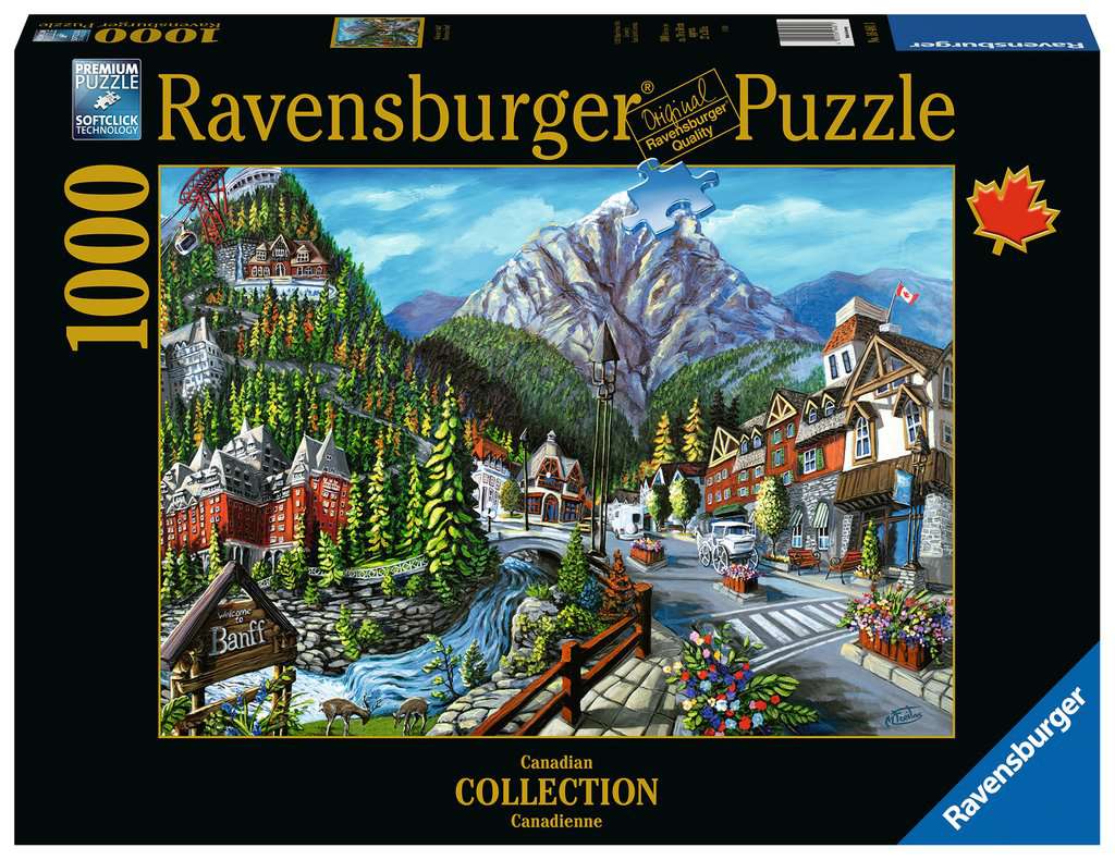 Ravensburger Bienvenue à Banff - Collection canadienne (1000pcs)