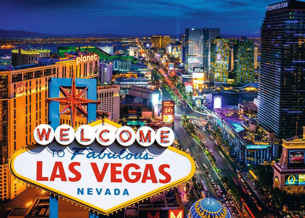 PFG Ravensburger Las Vegas (1000pcs) (utilisation / utilisée - puzzles pour de bon)