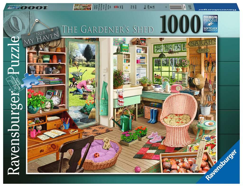 Ravensburger My Haven #8 - The Garden Shed (1000pcs)