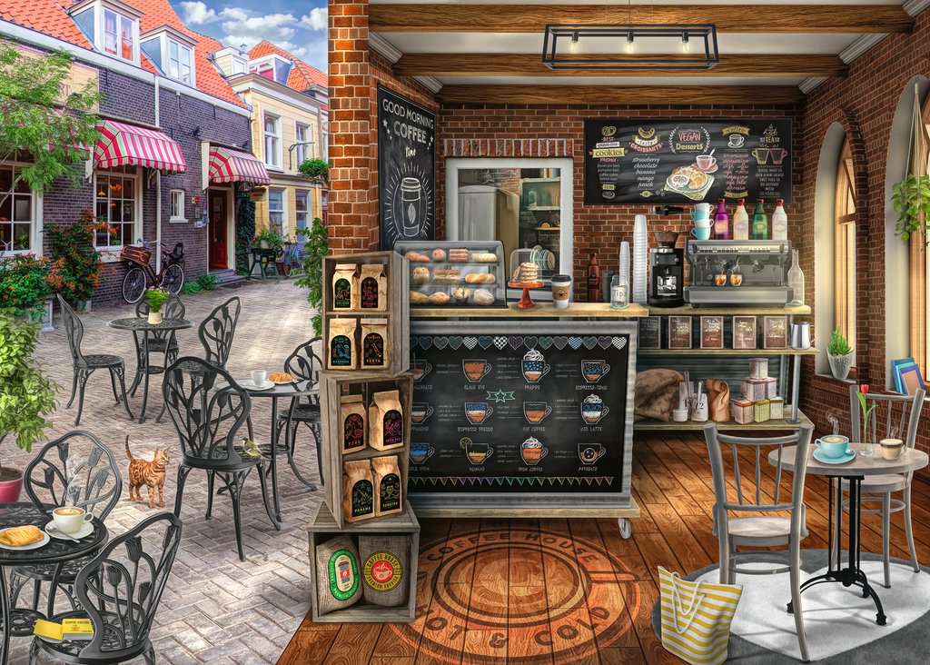 Ravensburger Quaint Cafe (1000pcs)