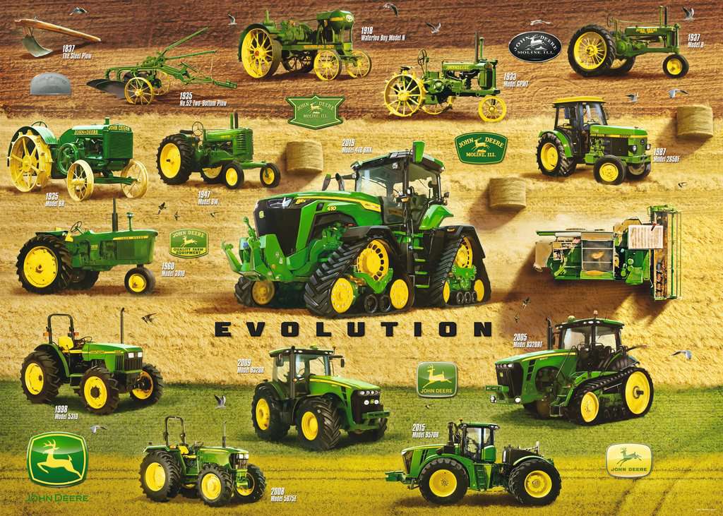 DMG Ravensburger John Deere Legacy (1000pcs) (DAMAGED BOX)
