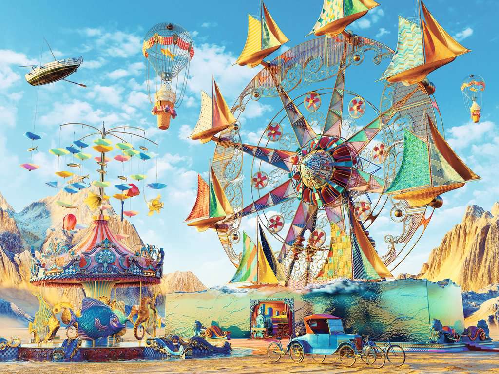 PFG Ravensburger Carnival of Dreams (1500pcs) (utilisation / utilisée - puzzles pour de bon)