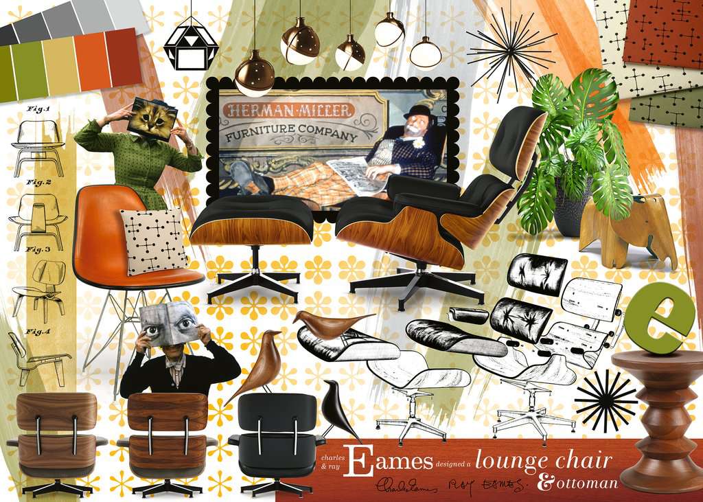 PFG Ravensburger Eames Design Classics (1000pcs) (utilisation / utilisée - puzzles pour de bon)