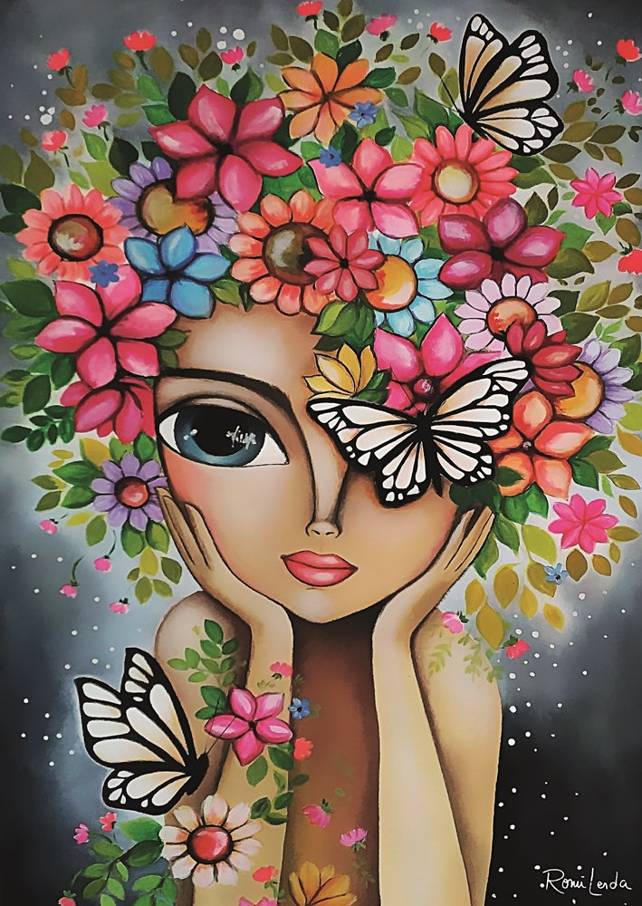 MINI Lady with Flowers – Romi Lerda Special Edition (99pcs)