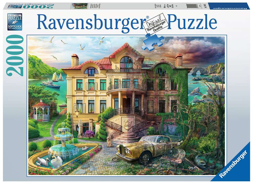 PFG Ravensburger Cove Manor Echoes (2000pcs) (Usage/Used - PUZZLES FOR GOOD)