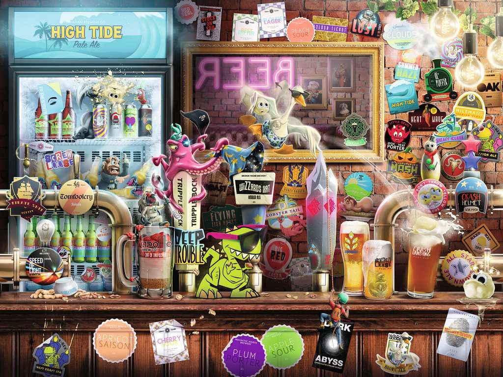 DMG Ravensburger Craft Beer Bonanza (1500pcs) (boîte endommagée)