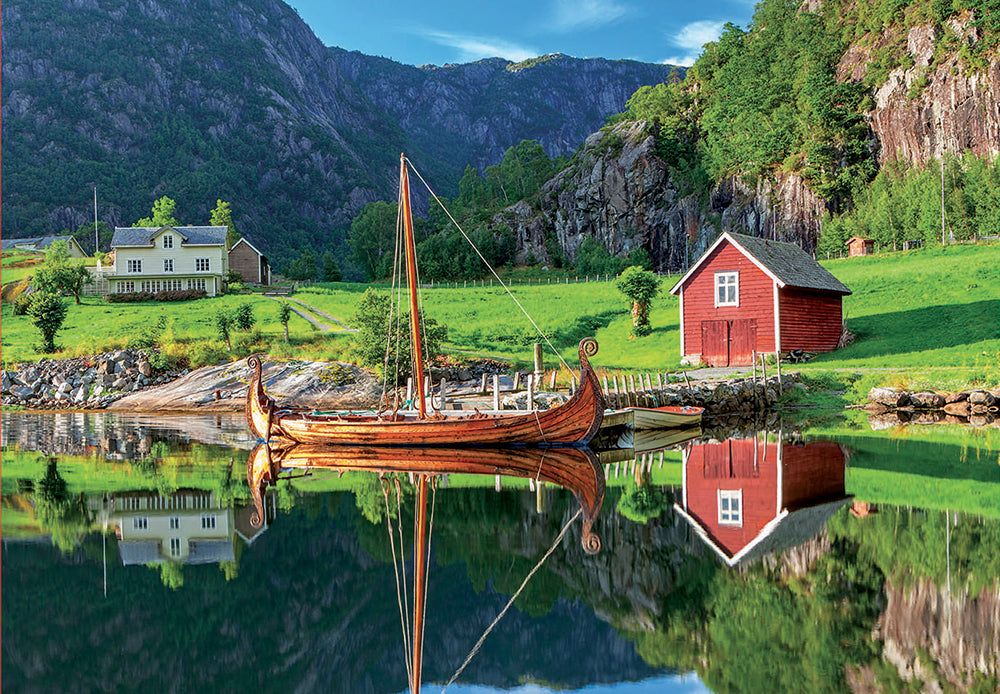 PFG Viking Ship (1500pcs) (utilisation / utilisée - puzzles pour de bon)