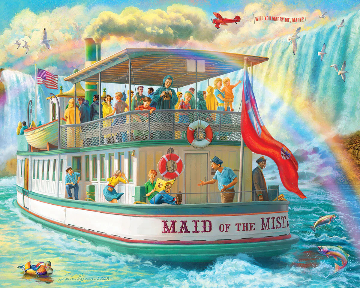 Family Road Trip Niagara Falls, Lena Pigareva