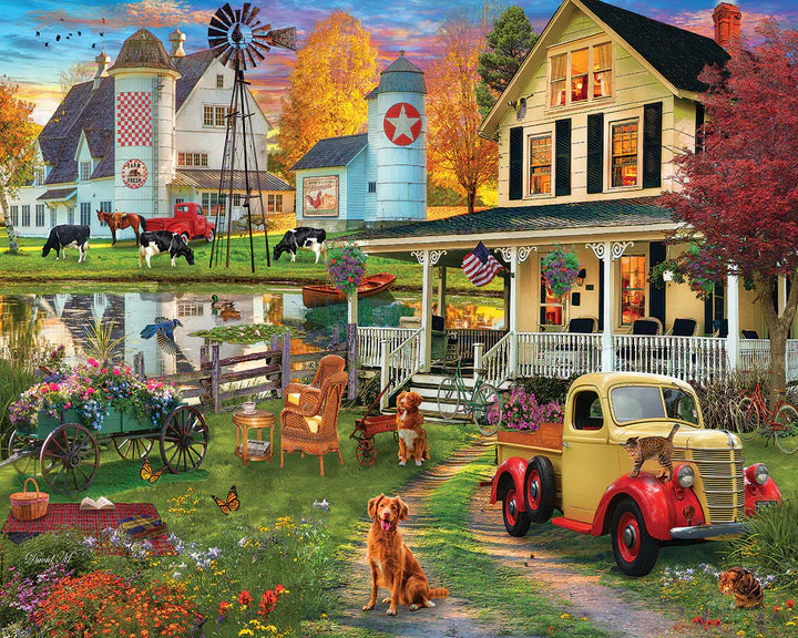 PFG Country Retreat, David Maclean (1000 pièces) (Utilisé - PUZZLES FOR GOOD)