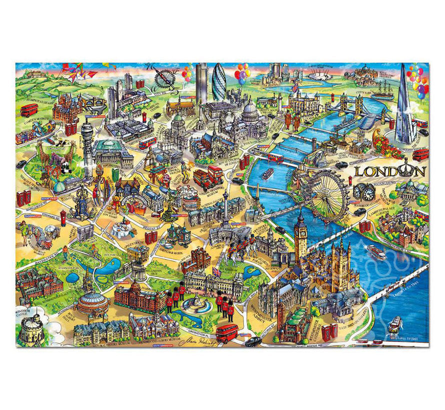 London Map (500 pcs)