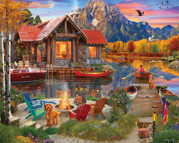 Family Retreat, David Maclean (1000pcs)