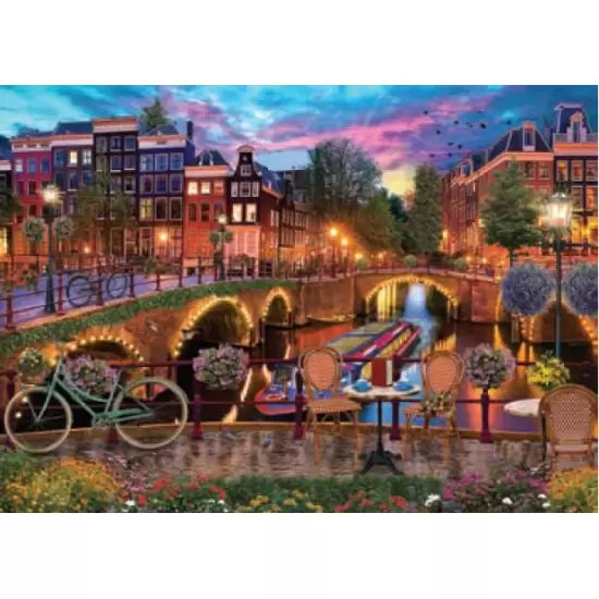 Amsterdam Canals, David MacLean (1000pcs)