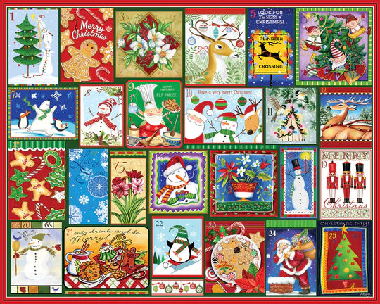 Compte à rebours de Noël, Tracy Flickinger (1000pcs)