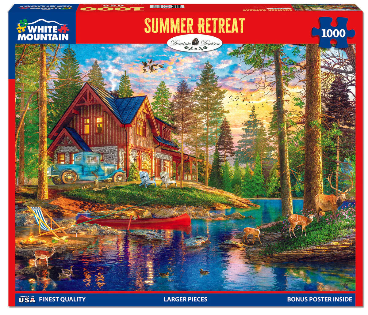 Retraite d'été, Dominic Davison (1000pcs)