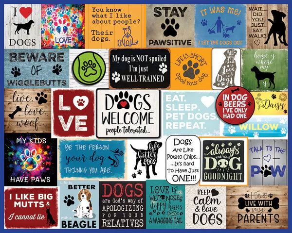 I Love Dogs, Doug Banks (1000pcs)