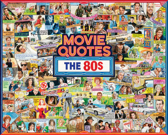 Les films citent les années 80, James Mellett (1000pcs)
