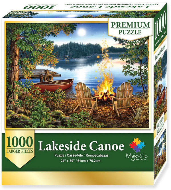 Lakeside Canoe (Wood) (1000pcs)