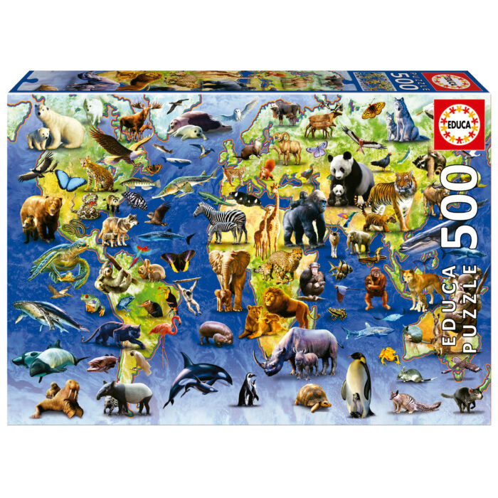 One Hundred Endangered Species (500pcs)