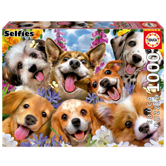 Puppies Selfies, Howard Robinson (1000pcs)