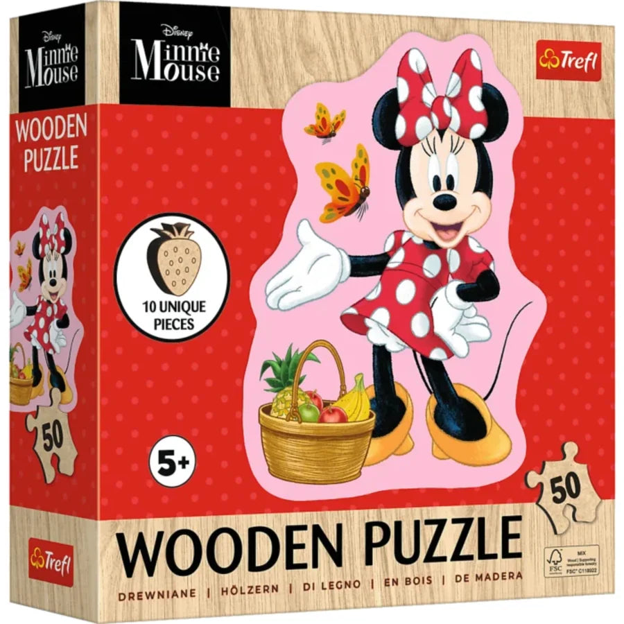 Disney - Happy Minnie (WOOD) (50pcs)