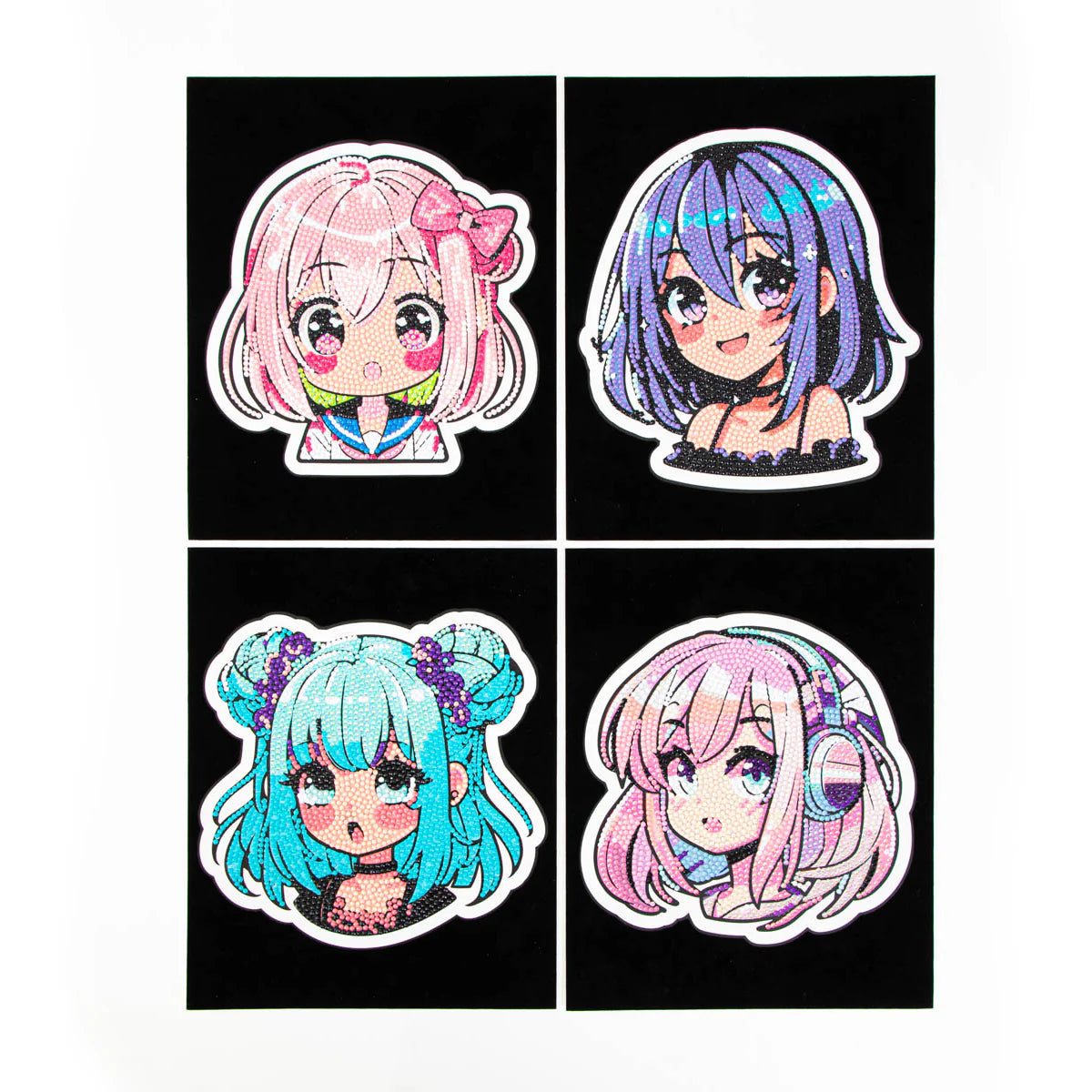 Dotzies Flock - Filles d'anime néon 