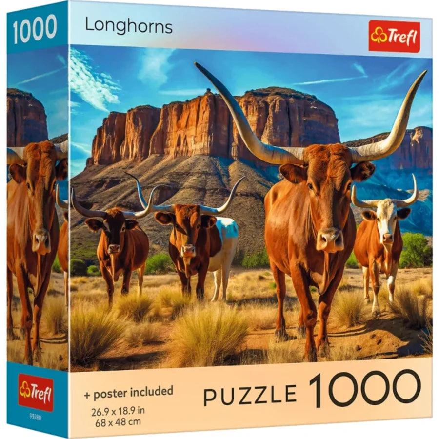 DMG Longhorns (1000pcs) (DAMAGED BOX)
