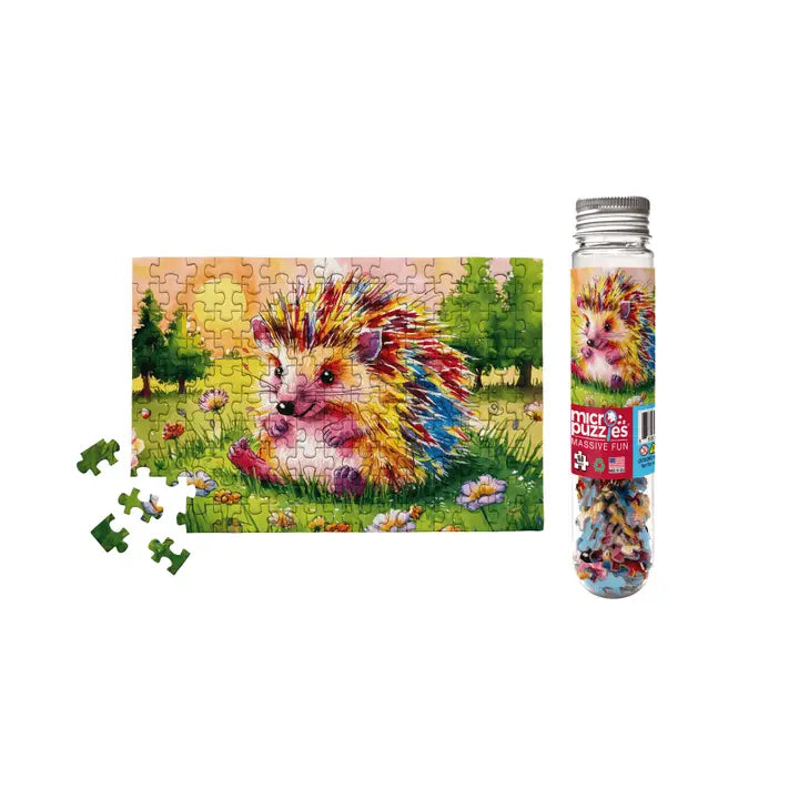 Happy Little Hedgehog - MicroPuzzle