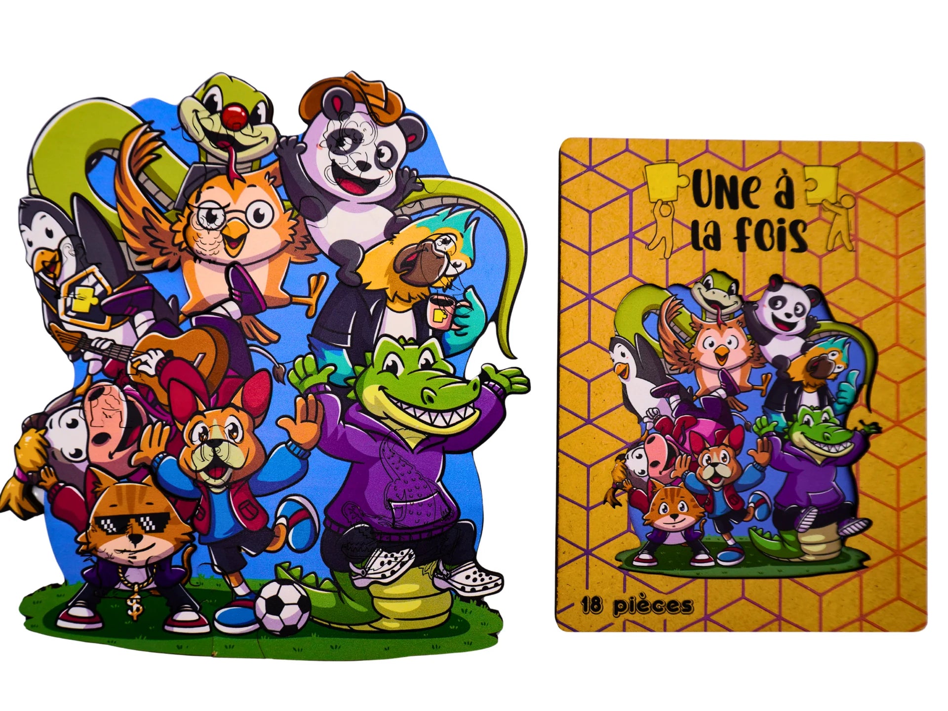 The 11 Differences (Wood) (18pcs)