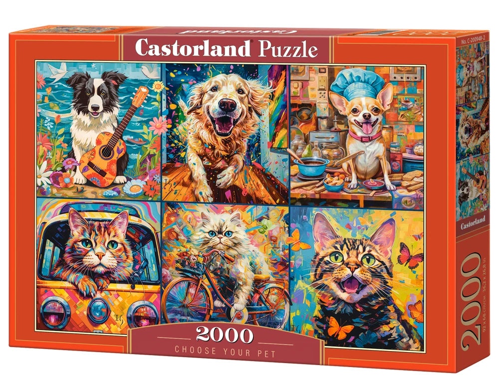Choisissez votre animal de compagnie (2000pcs)