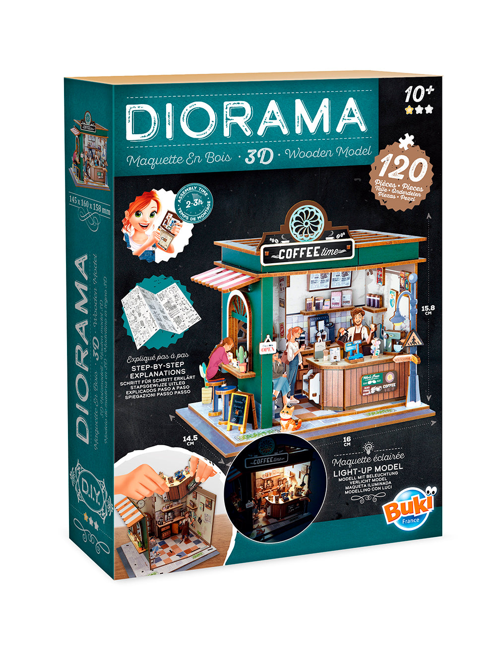 3D Diorama - Coffee Time